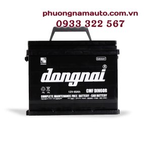 Ắc quy khô miễn bảo dưỡng Đồng Nai CMF DIN60R  (12V - 60Ah)