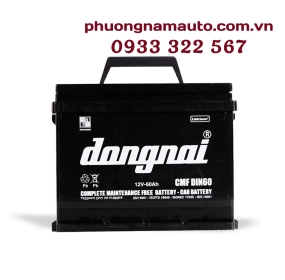 Ắc quy khô miễn bảo dưỡng Đồng Nai CMF DIN60  (12V - 60Ah)